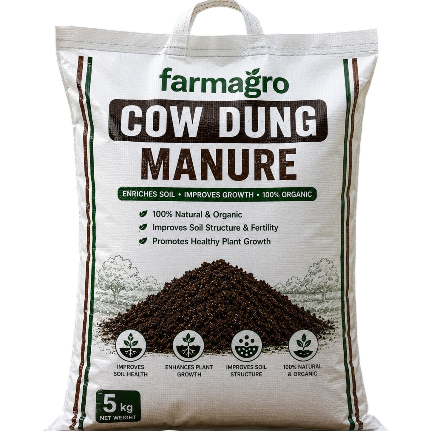 Cow Dung Manure 5 K.G
